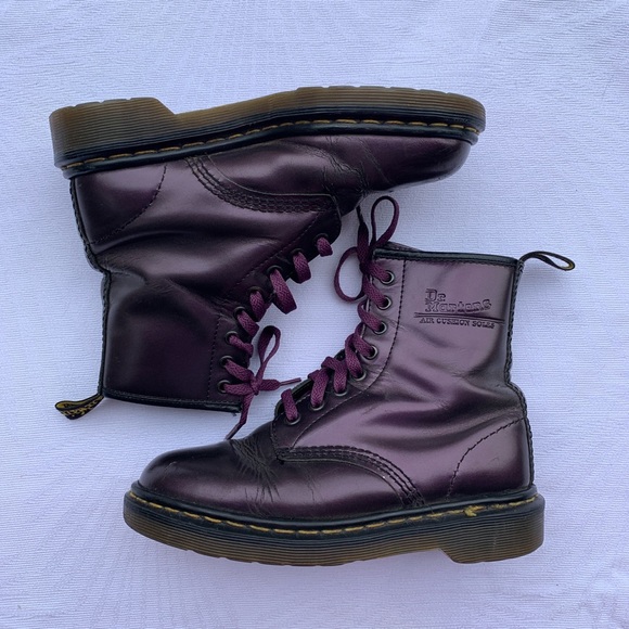 Dr. Martens Shoes - DR MARTENS | 1460 boots in Purple Smooth